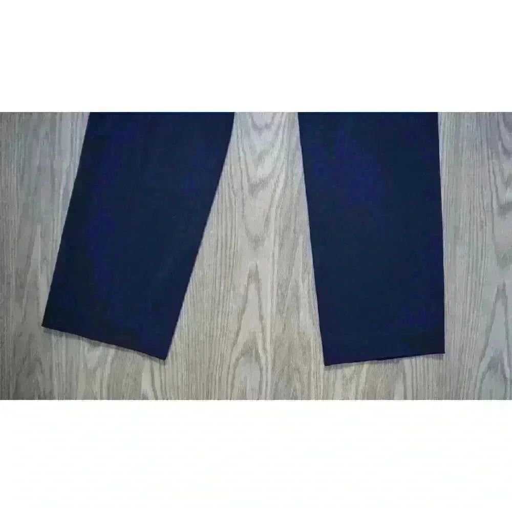 Talbots Curvy Women's Blue Straight Trouser Pants, Size 6 - Picture 4 of 14